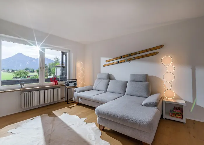 Moderne Bergstube Mit 2 Schlafzimmer Und Grossen Balkon